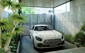 Tấm Glumic - giải pháp xây dựng hàng rào