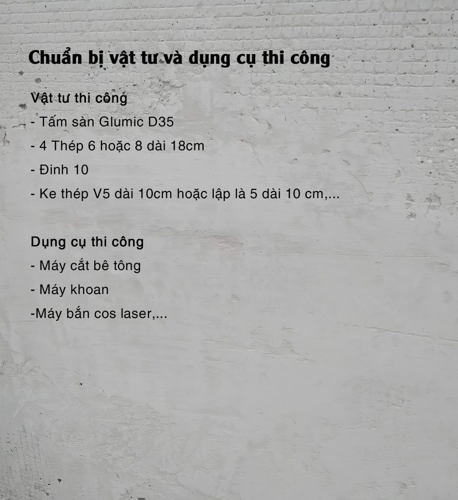 Tấm sàn D35 bước 1 mobile