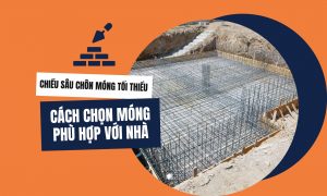 chiều sâu chôn móng tối thiểu background