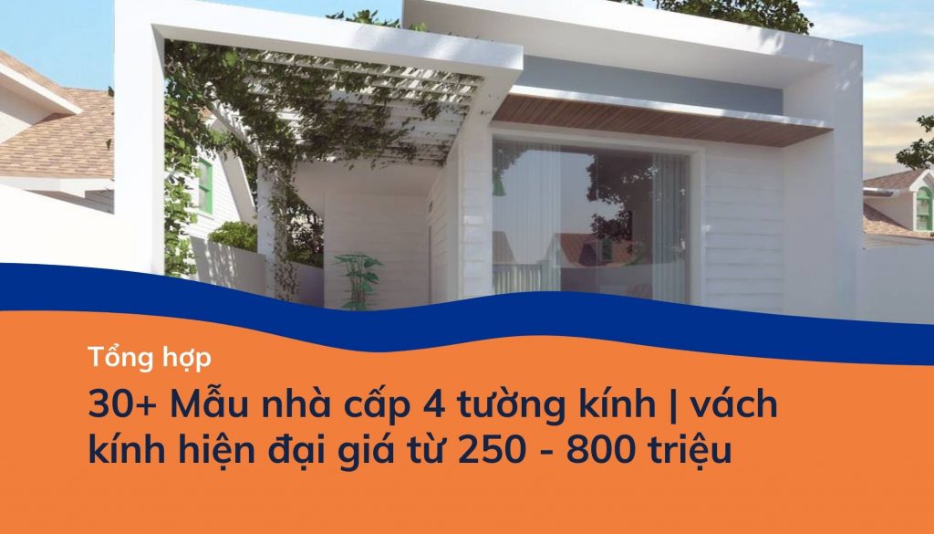 nhà cấp 4 tường kính background