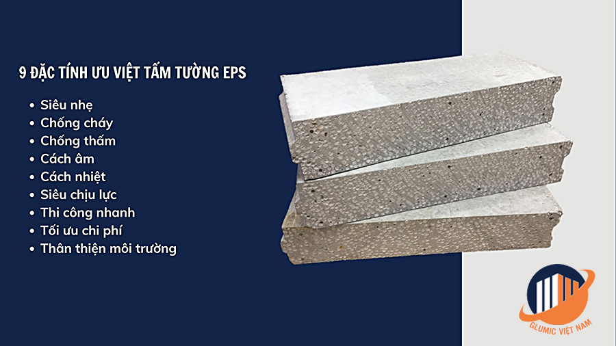 Tấm bê tông nhẹ EPS 1