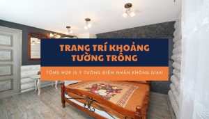 trang trí khoảng tường trống background