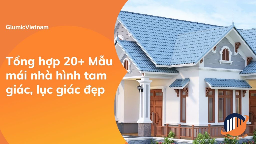 mái nhà hình tam giác background