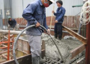 máy đầm bê tông