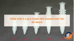 cách chọn mũi khoan cho tắc kê nhựa background