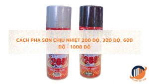 Cách pha sơn chịu nhiệt background