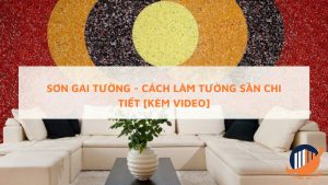 Sơn gai tường background